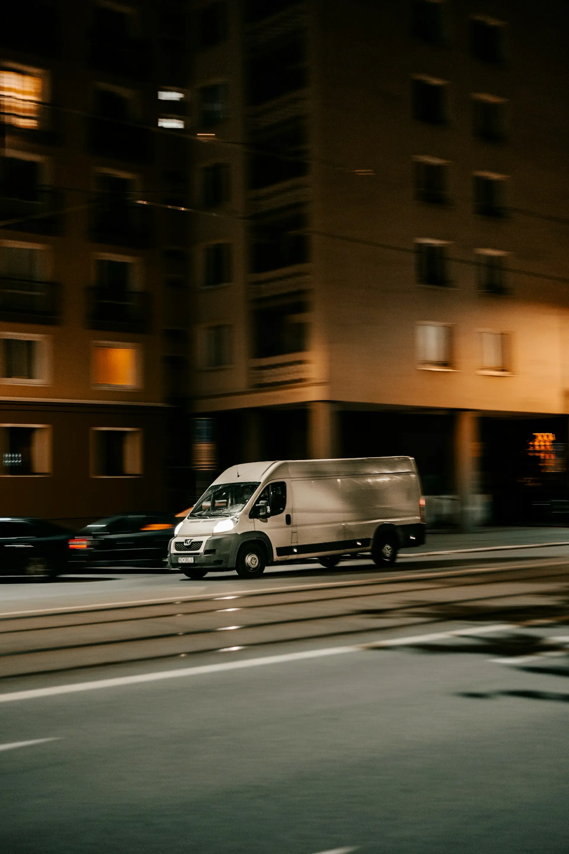 Professioneller Fahrer für Geschäftstermine